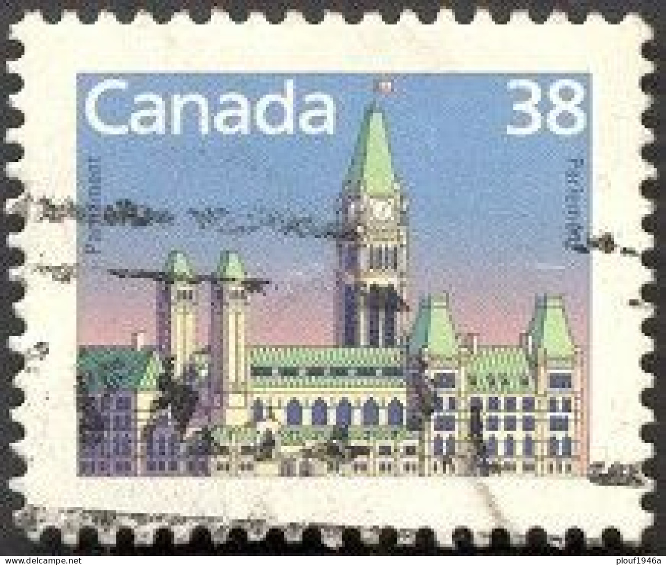 Pays :  84,1 (Canada : Dominion)  Yvert Et Tellier N° :  1079 (o) - Used Stamps