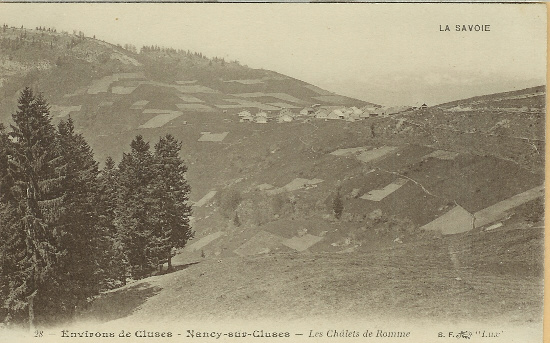 Environs De CLUSES  NANCY-SUR-CLUSES - Les Châlets De Romme - Cluses