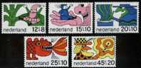 Ned 1968 Kinder Zegels Mint Hinged 912-916 # 356 - Unused Stamps