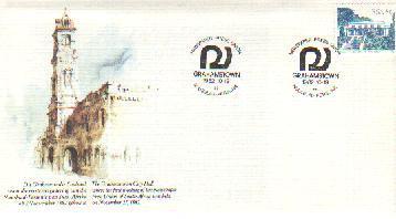 RSA 1982 Enveloppe Grahamstown Mint # 1466 - Brieven En Documenten