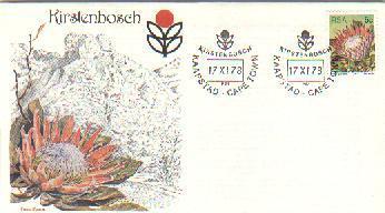 RSA 1978 Enveloppe Kirstenbosch Mint # 1432 - Storia Postale