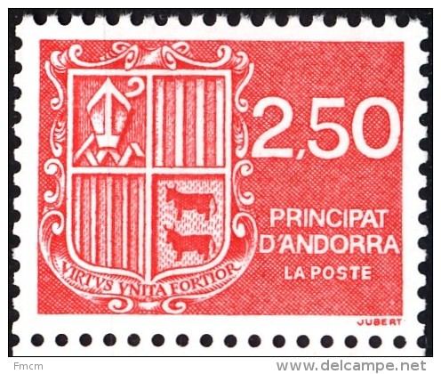 Armoiries 2,50 De Carnet 1991 - Used Stamps