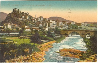 Corse - Corte - La Ville Et La Rivière - éditions LL - état Neuf - Corte