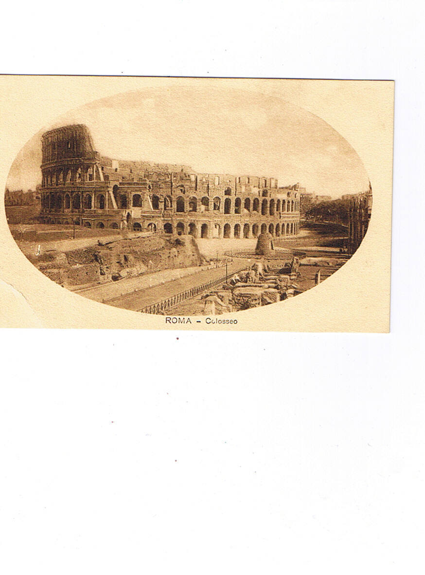 ROMA   COLOSSEO  CARTE ECRITE 1917 - Colosseum