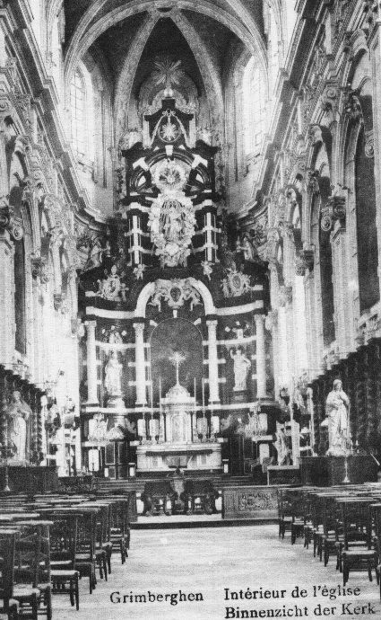 Grimberghen Binnenzicht Der Kerk - Grimbergen