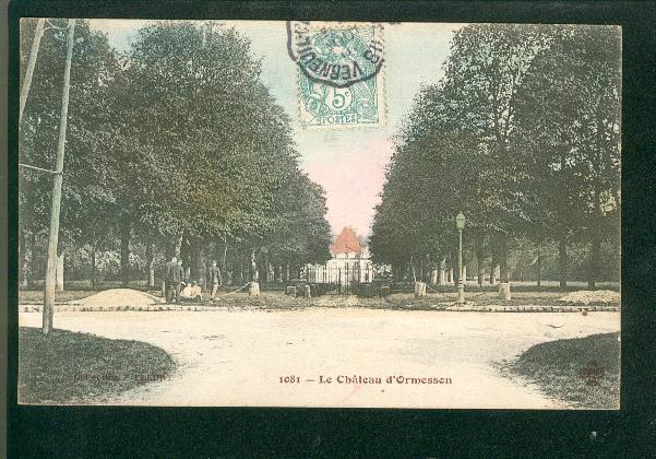 Le Château D'Ormesson (N°1081, Colorisée - Ormesson Sur Marne