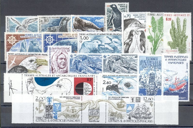 FRENCH ANTARCTIC TERRITORIES NICE GROUP NEVER HINGED - SPECIAL OFFER! - Collections, Lots & Series