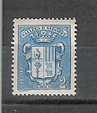 Andorre YT 48 ** : Armoiries Des Vallées - Unused Stamps