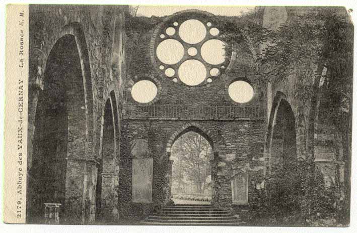 78 - Abbaye Des VAUX DE CERNAY - La Rosace - Vaux De Cernay