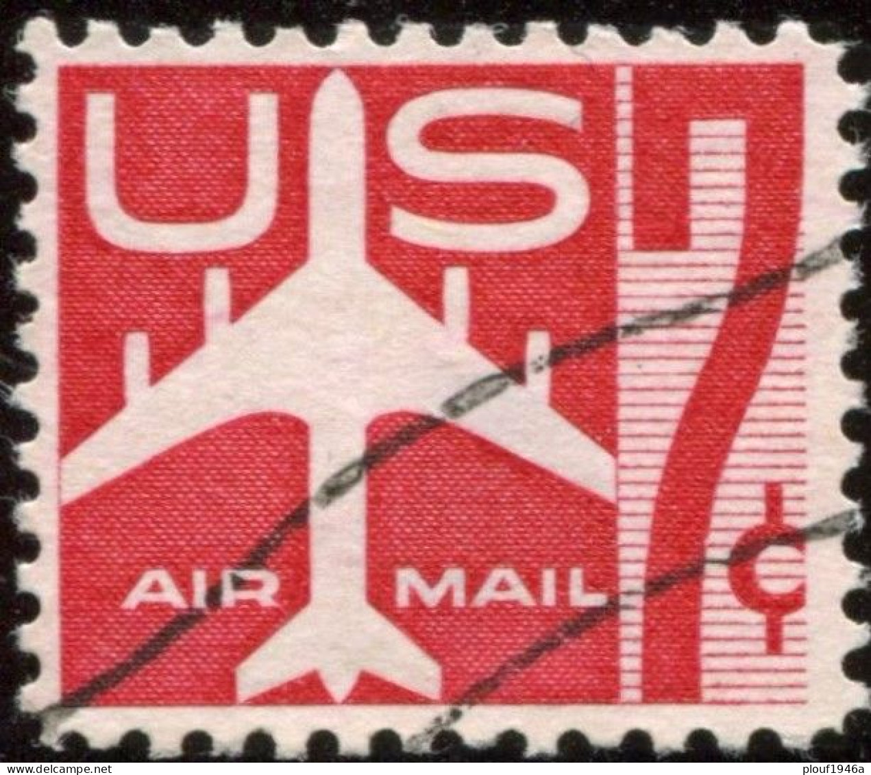 Pays : 174,1 (Etats-Unis)   Yvert Et Tellier N° : Aé   51 (o) - 2a. 1941-1960 Usati