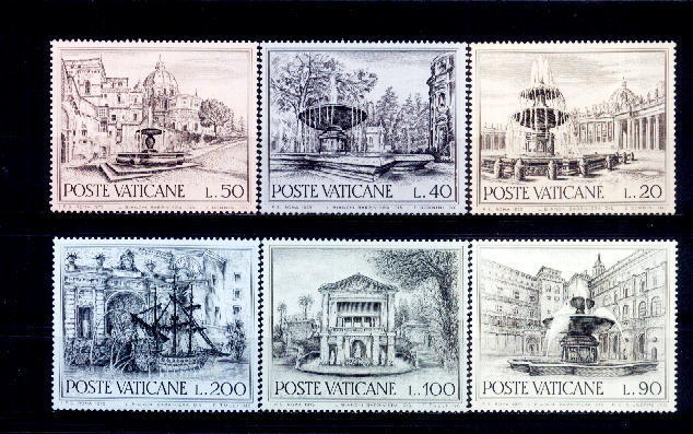 Vatican Yv.no.594/9 Neufs** - Unused Stamps