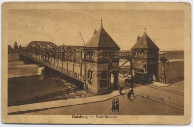 Duisburg. Ruhrbrücke. - Duisburg