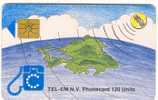 ANTILLES 60 UNITS TEL-EM N.V PHONECARD ETAT COURANT - Antilles (Autres)