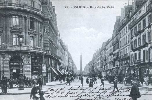 PARIS  RUE DE LA PAIX - Arrondissement: 02