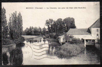 MANSLE - La Charente Vue Prise Du Pont - Mansle