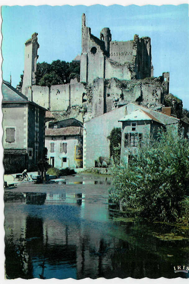 CHAUVIGNY - Ruines Du Château Des Evêques. - Chauvigny