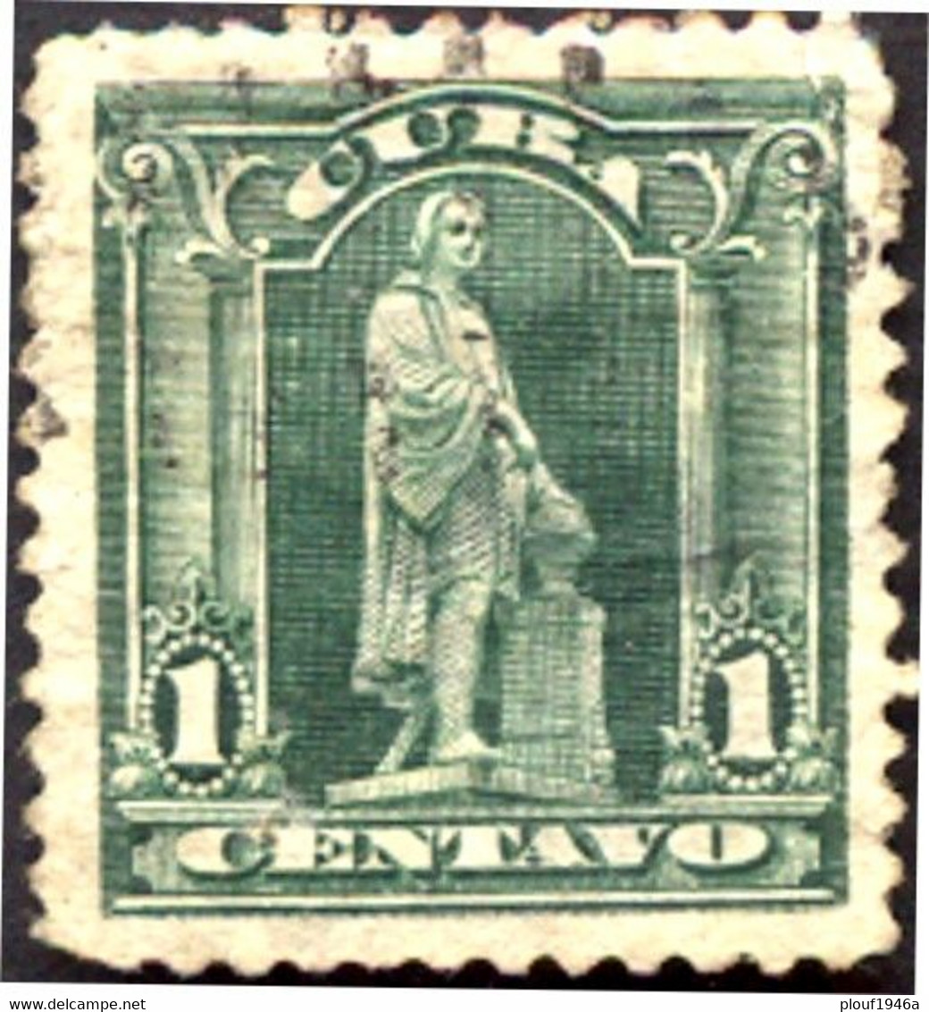Pays : 145,1 (Cuba : Occupation Américaine)   Yvert Et Tellier N°:    142 (o) - Used Stamps
