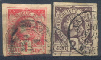 Lot N°3925 HAITI, Classique Série N°1 A 6, Coté 94 Euros - Haití