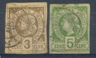 Lot N°3925 HAITI, Classique Série N°1 A 6, Coté 94 Euros - Haití