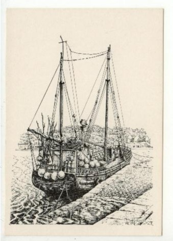 Bateau De Pêche - En Bretagne - CPM - Ed Touleron 324 - Pêche