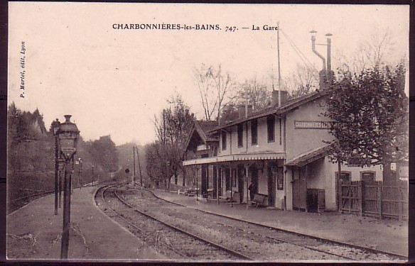 RHONE - Charbonnieres Les Bains - La Gare - Charbonniere Les Bains