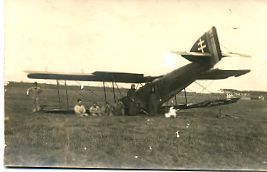 Avion Français Abattu ??? à NEUSTDAT (Allemagne) Le 19/10/1922 - Carte Photo - Croix De Loraine Sur La Queue - Accidentes