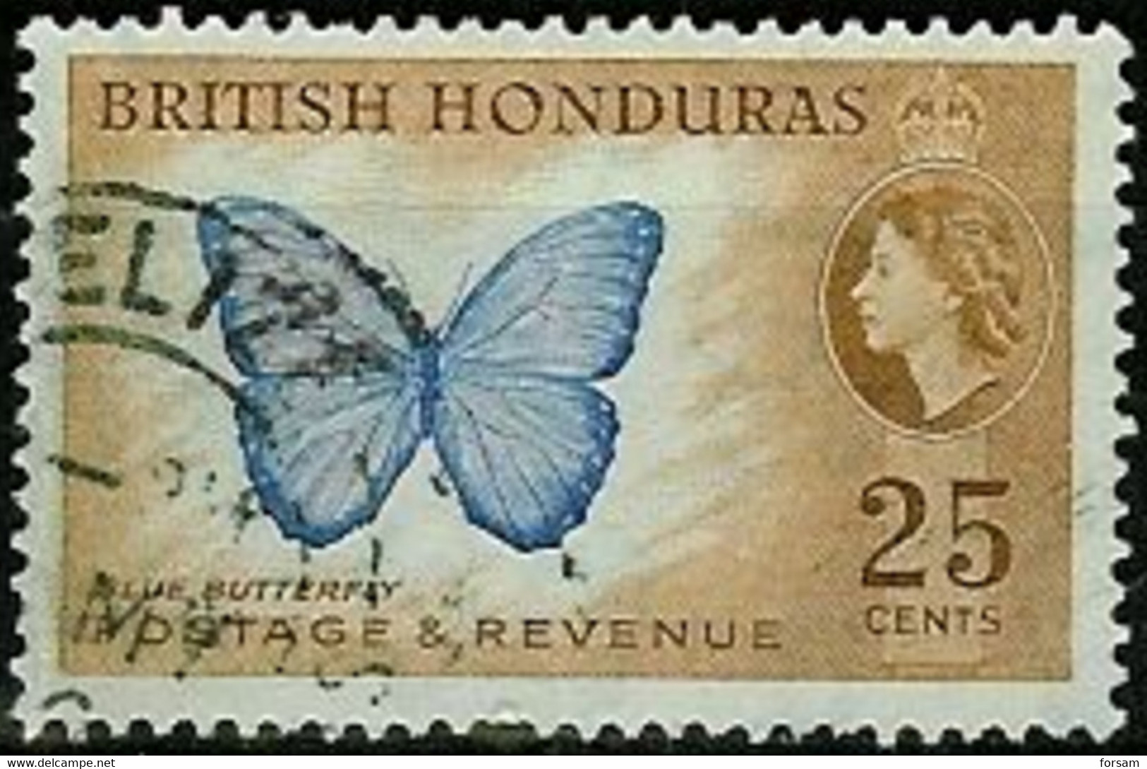 BRITISH HONDURAS..1953..Michel # 148 A..used. - Honduras Britannico (...-1970)