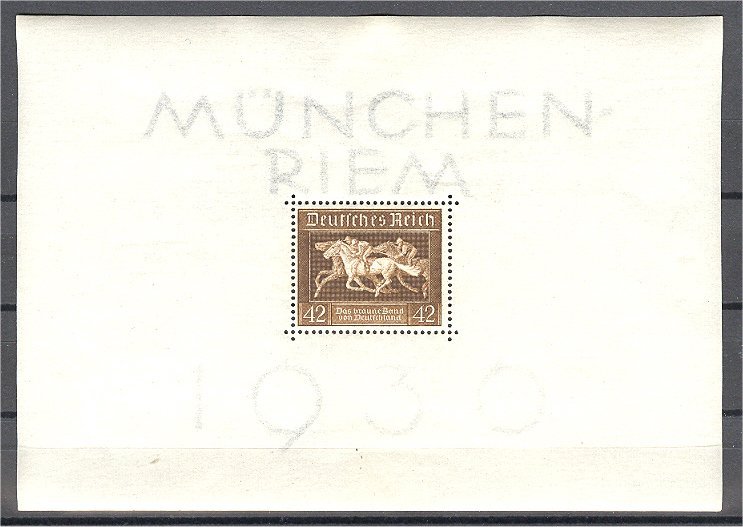GERMANY REICH 4 DIFFERENT SHEETLETS 1936-37 LH! - Colecciones