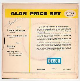 ALAN PRICE SET : " I PUT A SPELL ON YOU " + 3 Titres - Disco, Pop