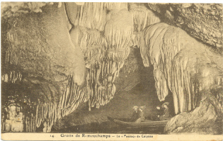 REMOUCHAMPS - La Grotte 1924 - Le Passage De Calypso. - Aywaille