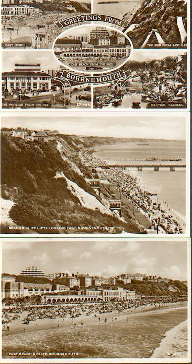 3 Carte De BOURNEMOUTH - Bournemouth (ab 1972)