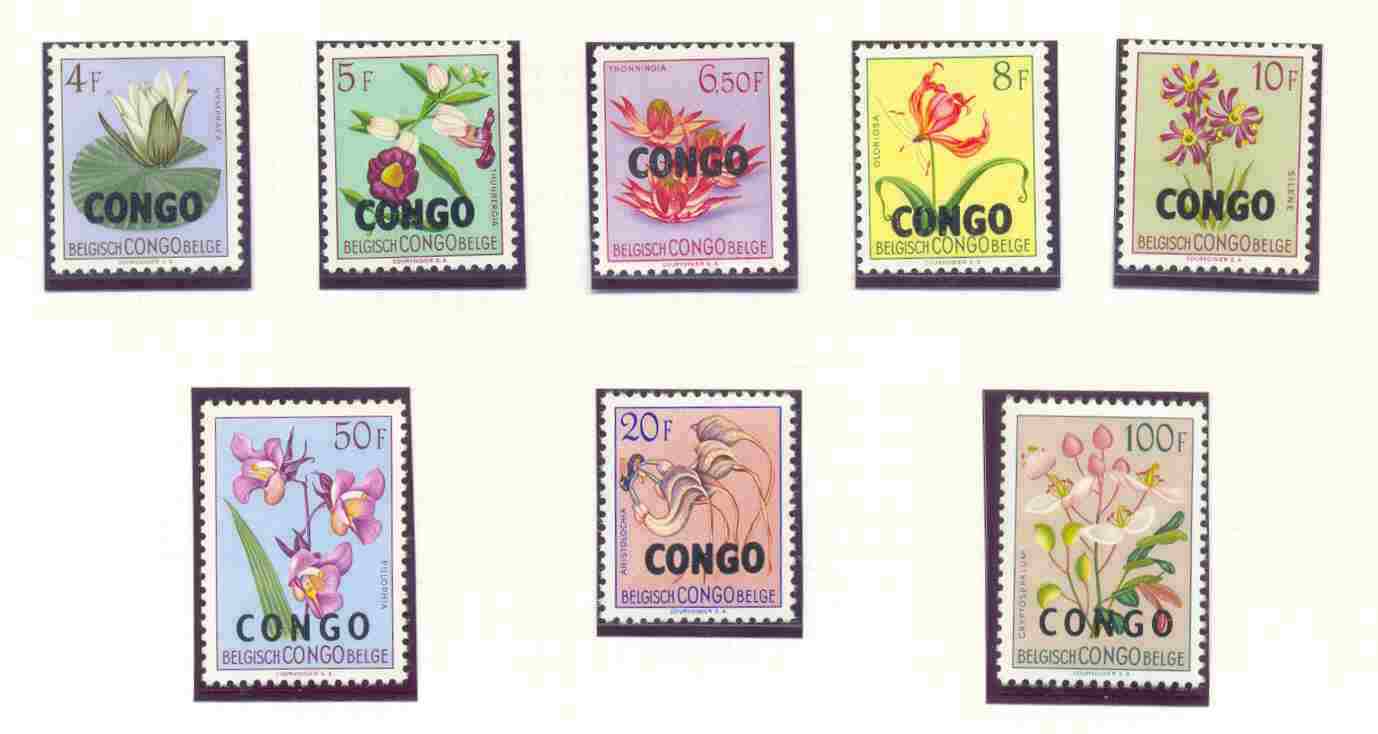 Congo Ocb Nr : 382 - 399 ** Postfris   (zie Scan) - Ungebraucht