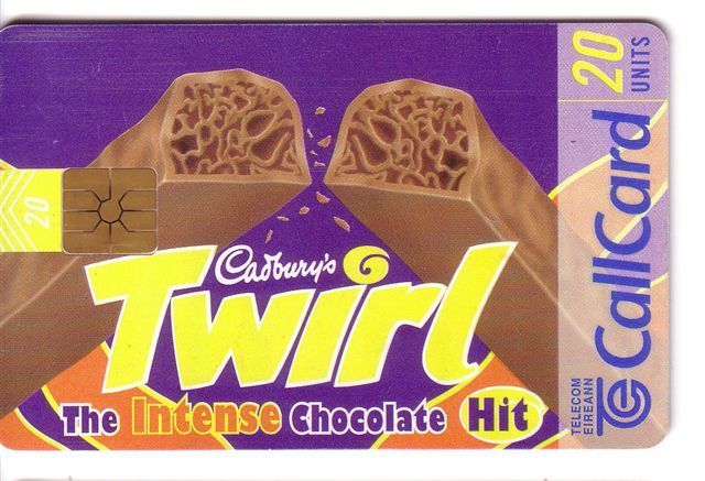 TWIRL  ( Ireland ) Chocolate Chocolat Schokolade Cioccolata Chocolade Chocolates Chocolats Food Alimentaire - Ireland