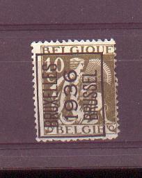 Belg -  PO N° 306 (cob) - Sobreimpresos 1932-36 (Ceres Y Mercurio)