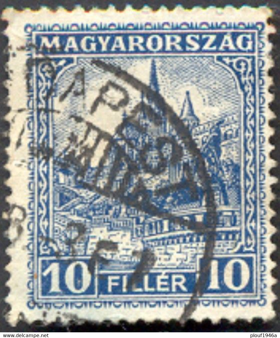 Pays : 226,2 (Hongrie : Royaume (Régence))  Yvert Et Tellier N° :  385 (A) (o) - Used Stamps