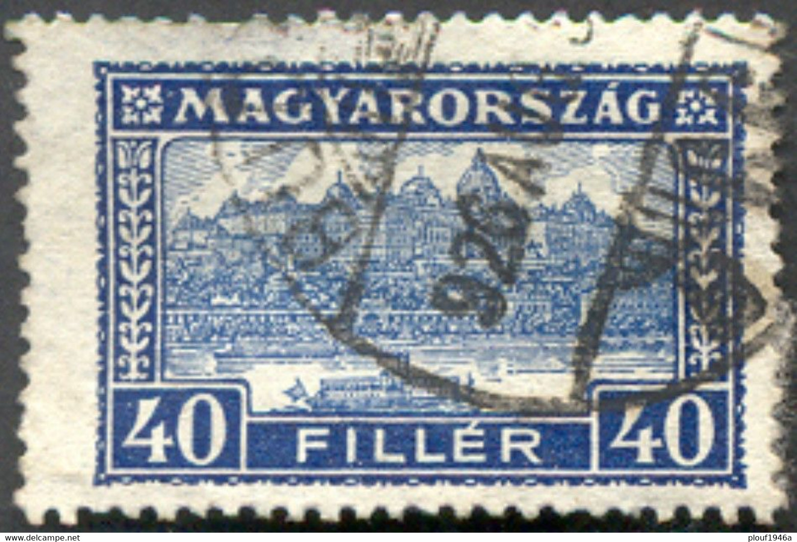 Pays : 226,2 (Hongrie : Royaume (Régence))  Yvert Et Tellier N° :  391 (o) - Used Stamps