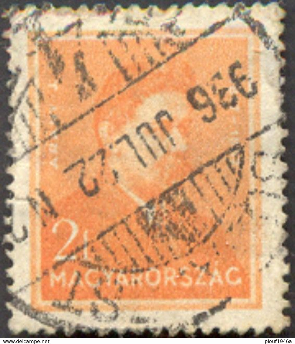 Pays : 226,2 (Hongrie : Royaume (Régence))  Yvert Et Tellier N° :  450 (o) - Used Stamps