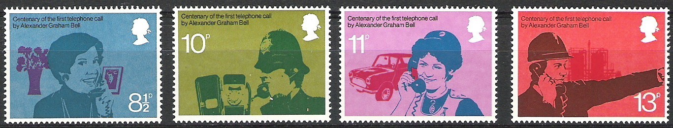Grande Bretagne - 1976 - Y&T 786/9 - S&G 997/1000 - Neuf ** - Ohne Zuordnung