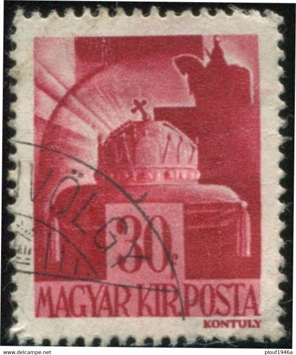 Pays : 226,2 (Hongrie : Royaume (Régence))  Yvert Et Tellier N° :  625 (o) - Used Stamps