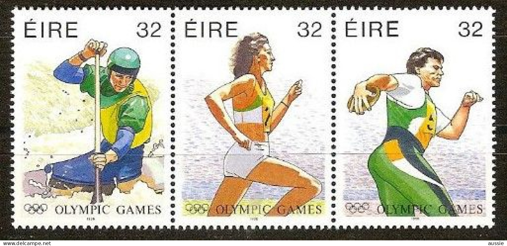 Irlande Ireland Eire 1996 Yvertn° 933-935 *** MNH Cote 3,75 € Jeux Olympiques Atlanta - Unused Stamps