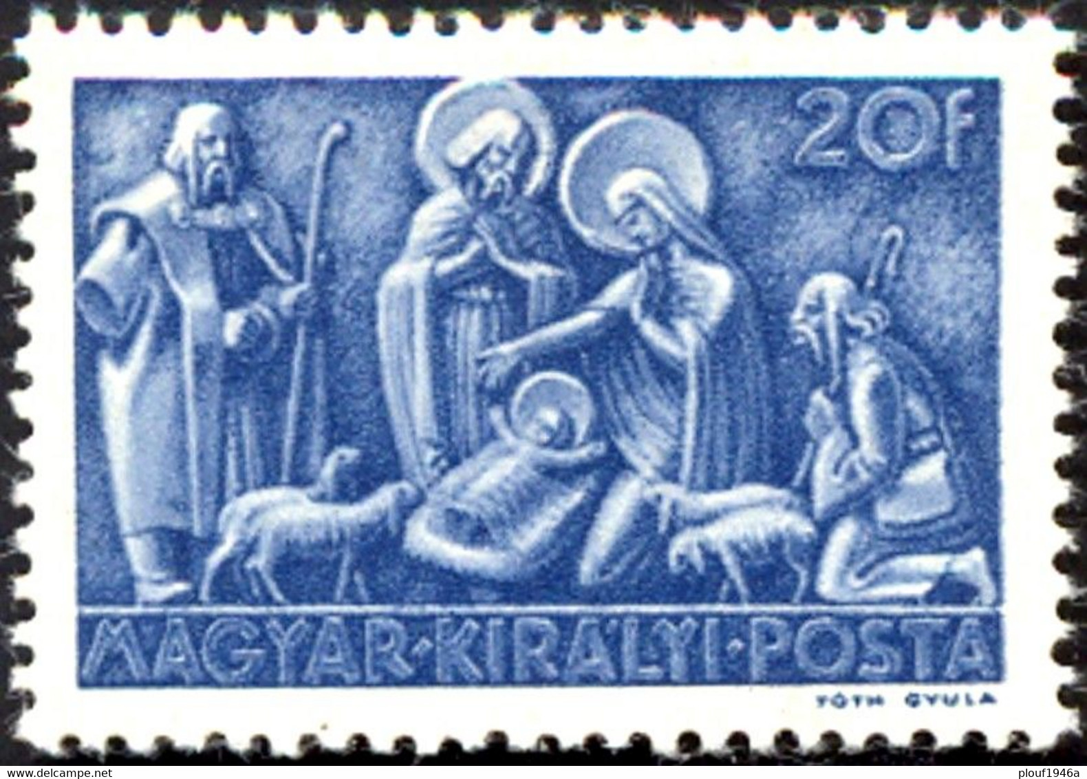 Pays : 226,2 (Hongrie : Royaume (Régence))  Yvert Et Tellier N° :  647 (**) - Unused Stamps