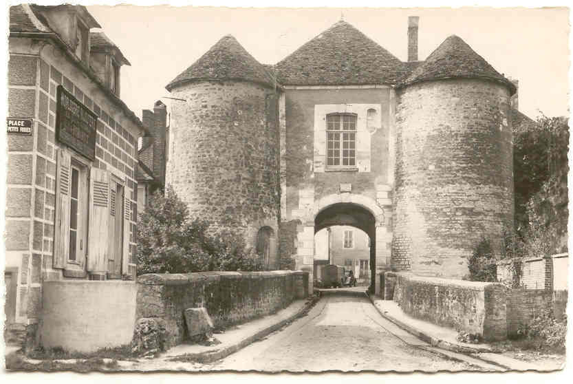 261 EVRY LE CHATEL, Porte St Nicolas. CPSM, Biche - Ervy-le-Chatel