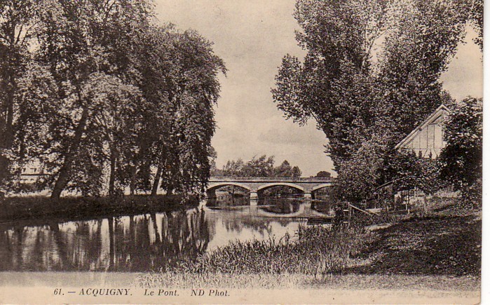 27 ACQUIGNY Le Pont - Acquigny