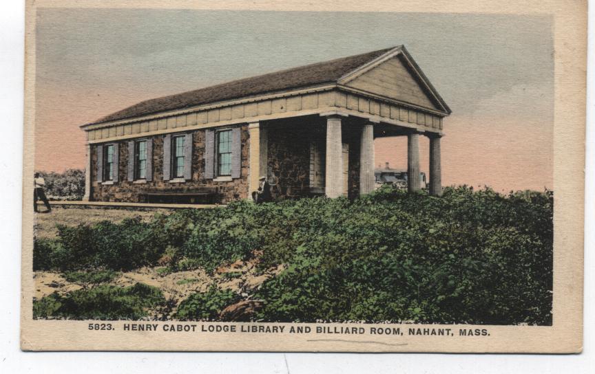 BILLARD --USA - NAHANT (MASS) HENRY CABOR LoDGE BILLIARD ROOM - Altri & Non Classificati