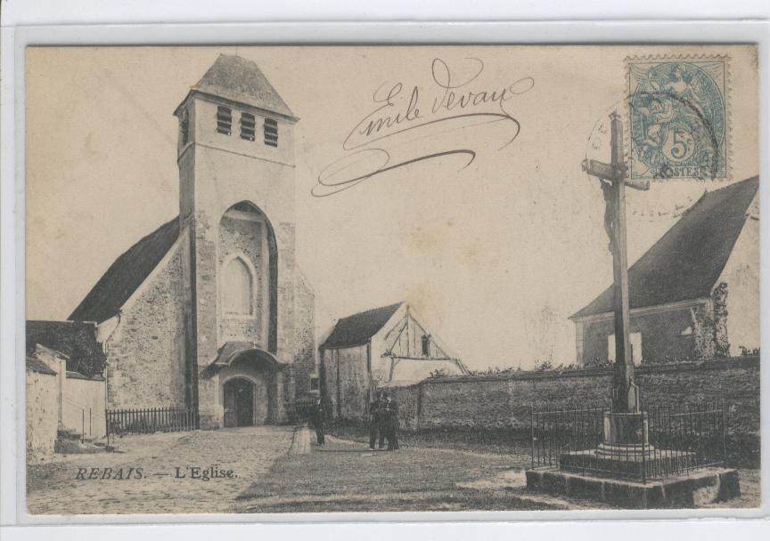 REBAIS. L'EGLISE - Rebais