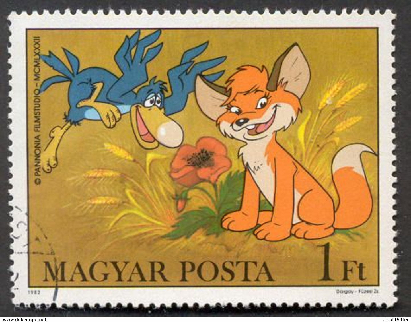 Pays : 226,6 (Hongrie : République (3))  Yvert Et Tellier N° : 2833-2834-2835-2836-2837 (o) - Used Stamps