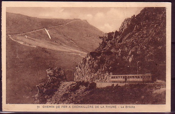 PYRENEES ATLANTIQUE - Chemin De Fer à Cremaillere De La Rhune - La Breche - Orthez