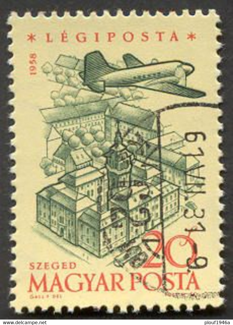 Pays : 226,6 (Hongrie : République (3))  Yvert Et Tellier N° : Aé   213-214-215-216-217-219 (o) - Used Stamps