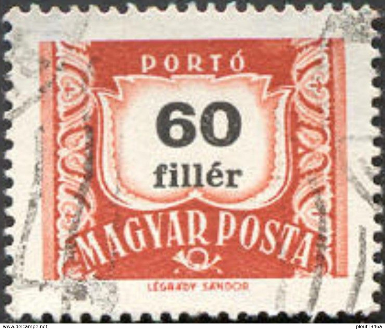 Pays : 226,6 (Hongrie : République (3))  Philatelia Hungarica Catalog : 248 I - Portomarken