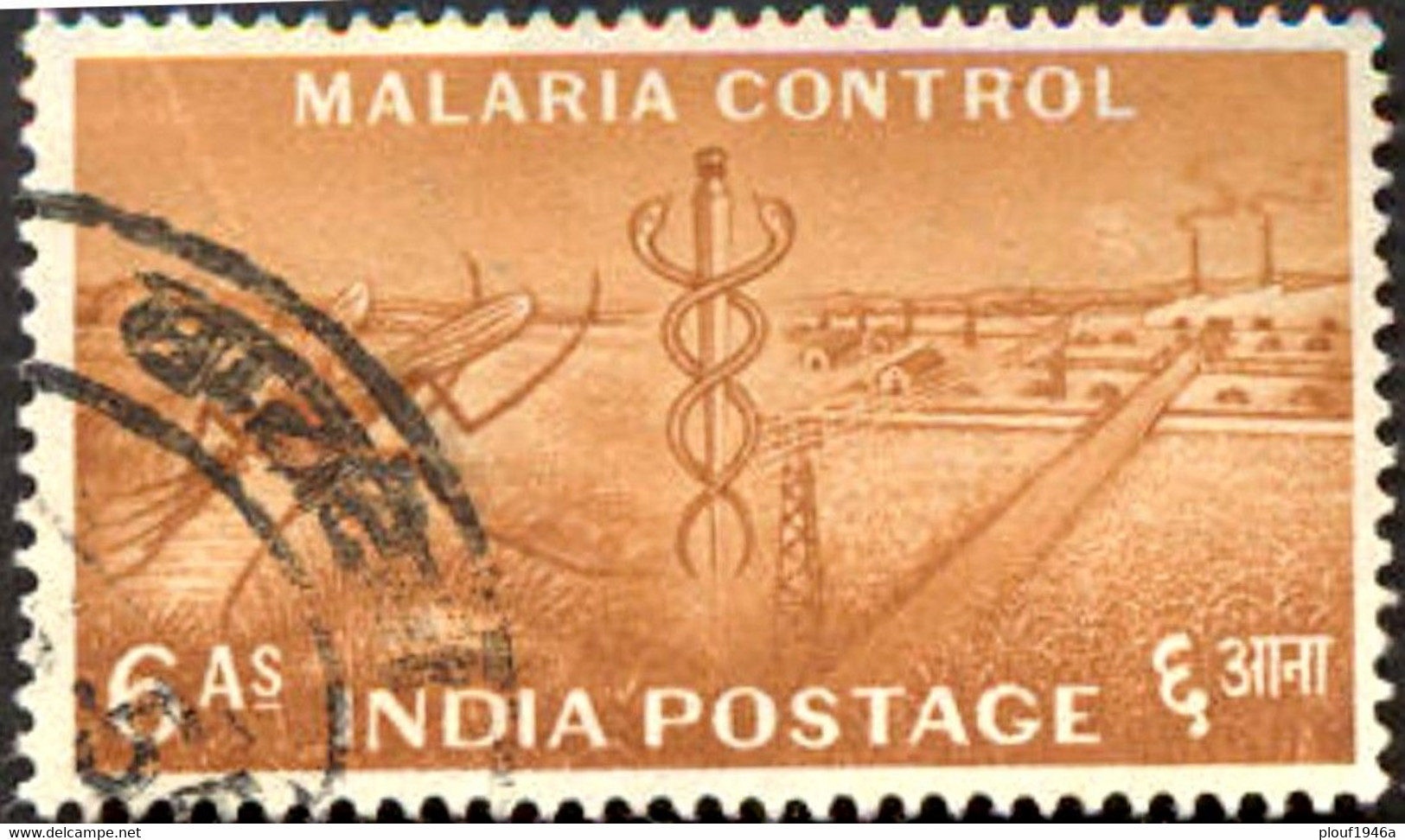 Pays : 229,1 (Inde : République)  Yvert Et Tellier N° :   67 (o) - Used Stamps
